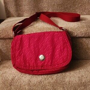 Kipling Red Crossbody Messenger Bag